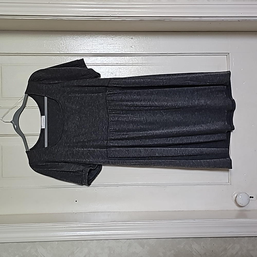 NWOT, First Love dress, Size M, Grey